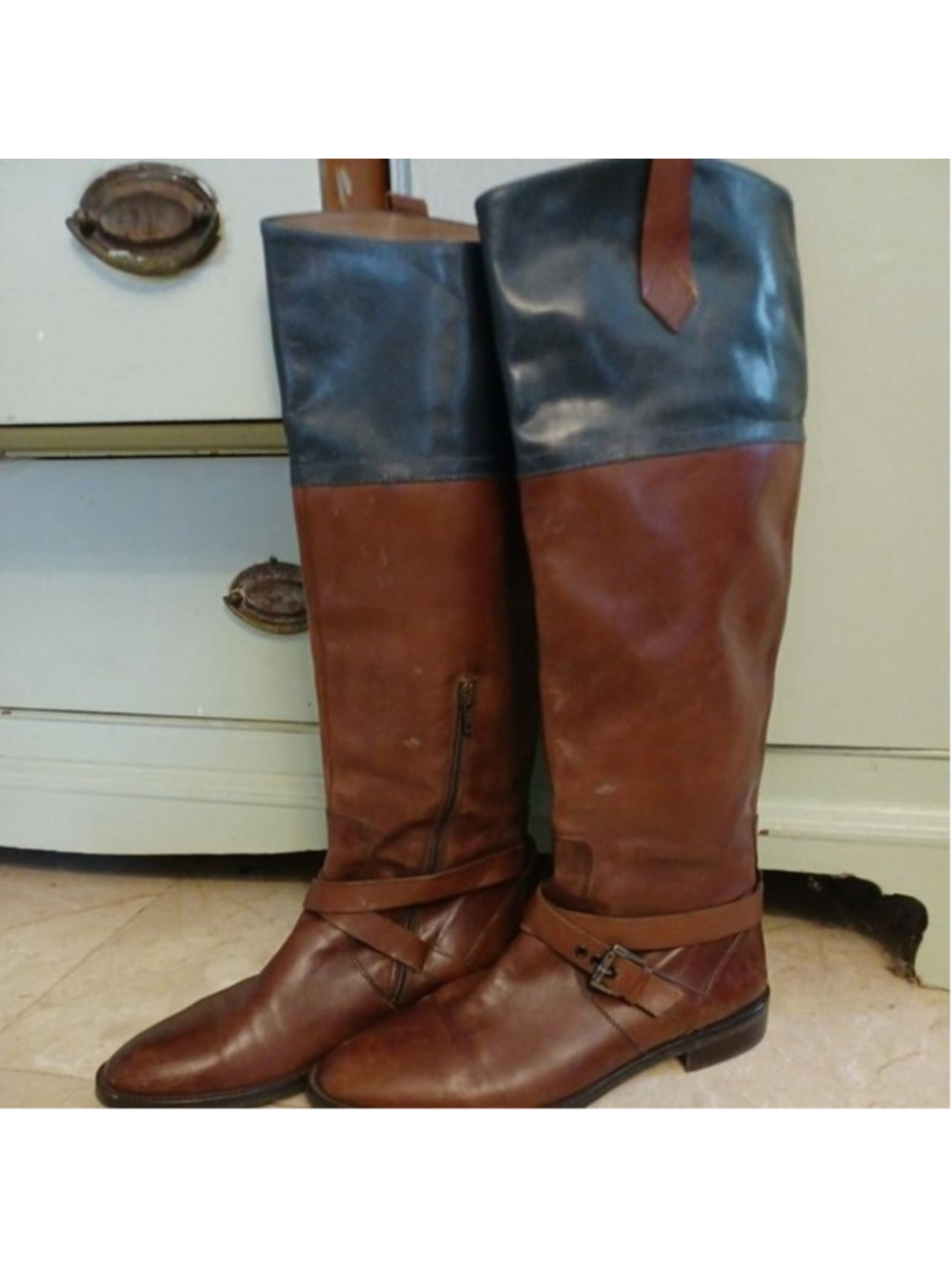 Pertini Spain Boots Leather Riding‎ 38